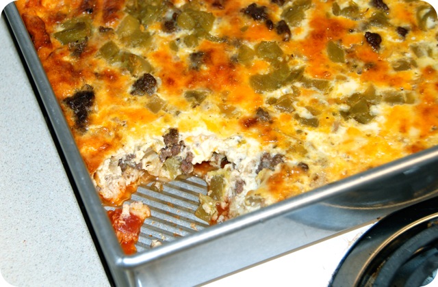 Chile Rellenos Casserole