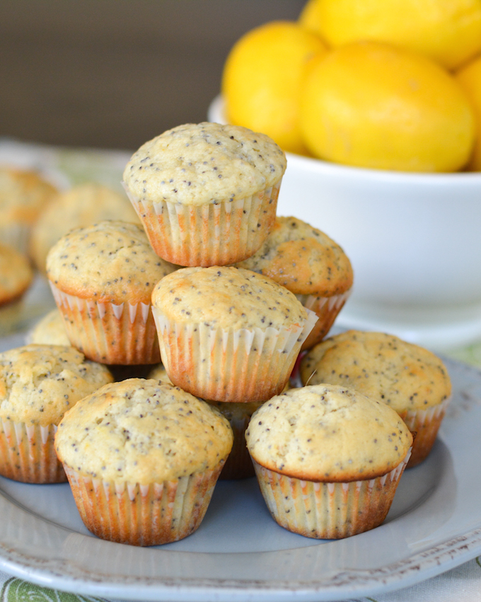 Zitronenmuffins Mit Mohn Lemon Poppy Seed Muffins — Rezepte Suchen