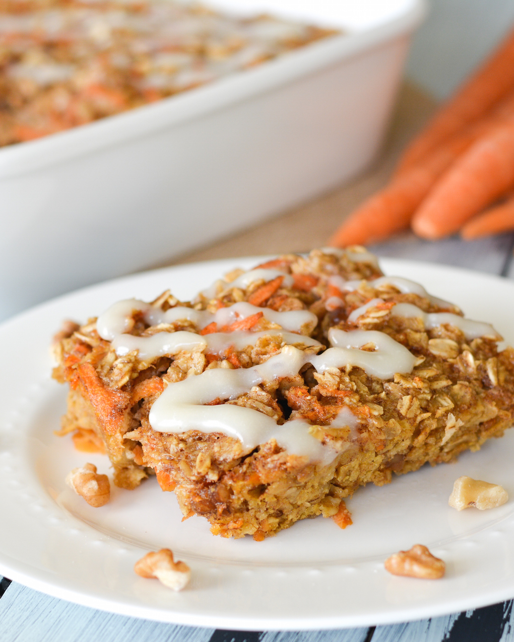 Carrot Cake Baked Oatmeal Flying On Jess Fuel muffins-rezepte-suchen