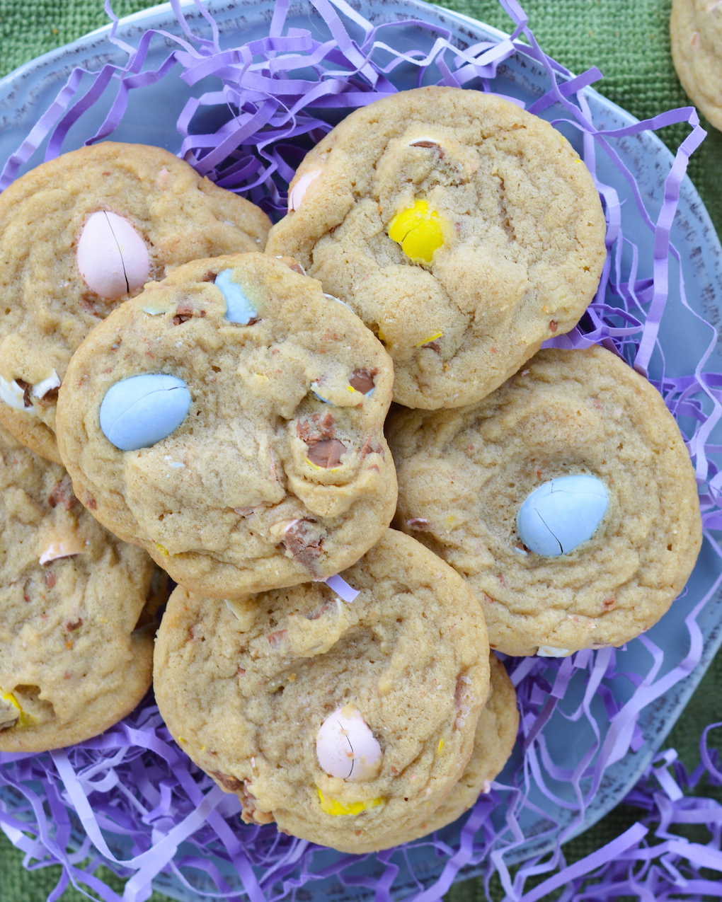 Milk Chocolate Easter Eggs Cookies | Flying on Jess Fuel